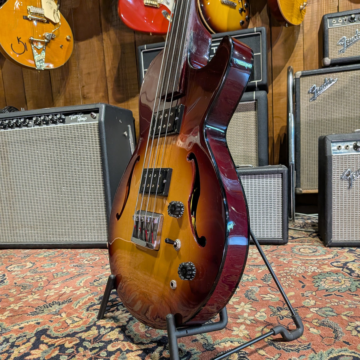 Ibanez YAB-50AV Custom Shop - Fretless Bass 90's - Sunburst