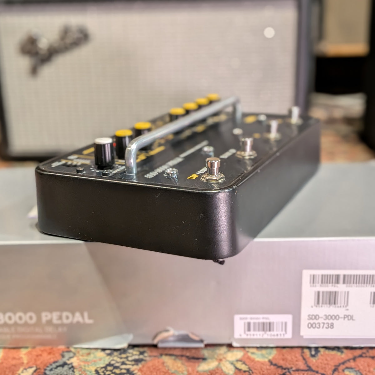 Korg SDD-3000-PDL Programmable Digital Delay Pedal - Black