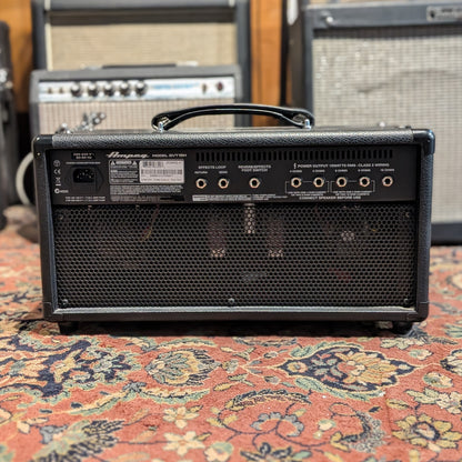 Ampeg Model GVT15H 15-Watt Tube Guitar Amp Head - Black