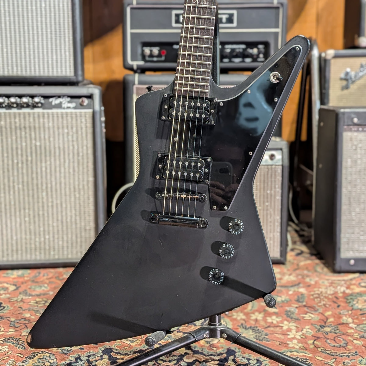 Epiphone '58 Goth Explorer 2014 - Pitch Black