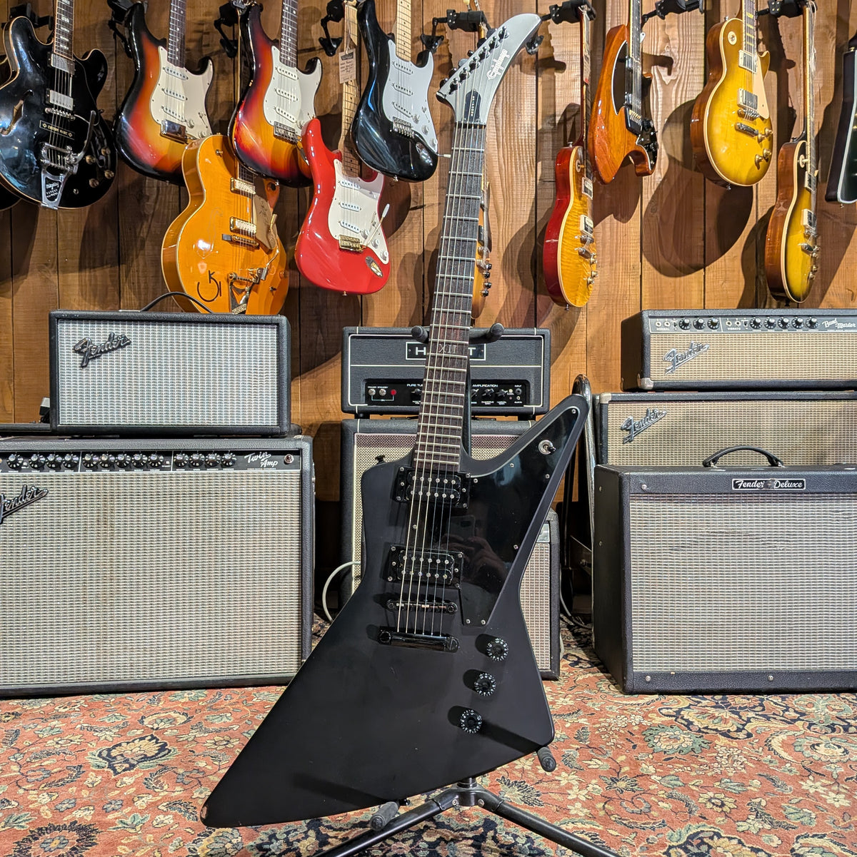 Epiphone '58 Goth Explorer 2014 - Pitch Black