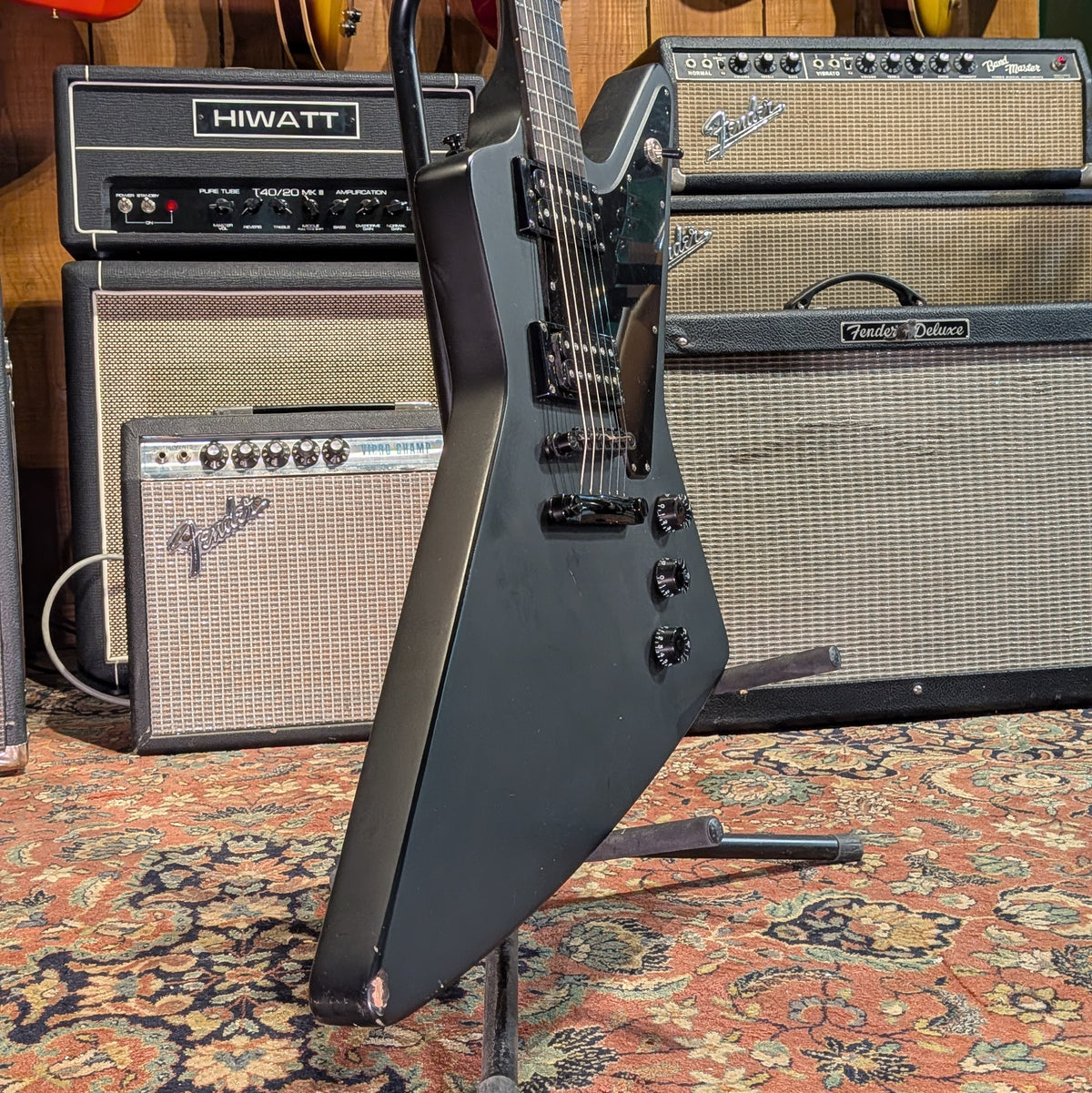 Epiphone '58 Goth Explorer 2014 - Pitch Black