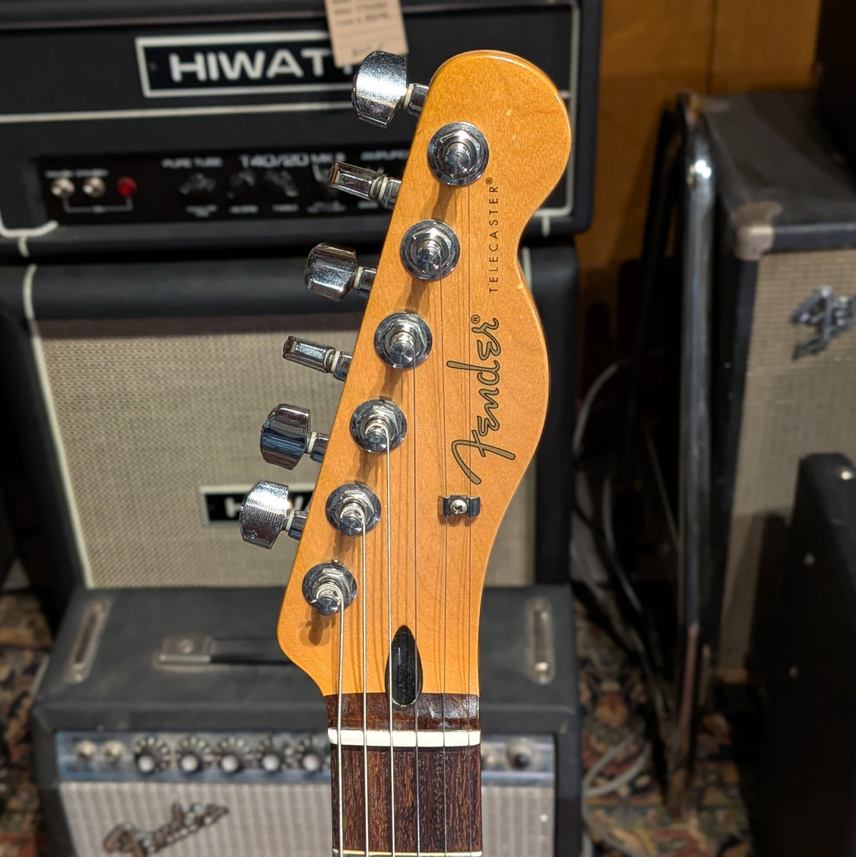Fender Blacktop Telecaster HH with Rosewood Fretboard 2014 - Black