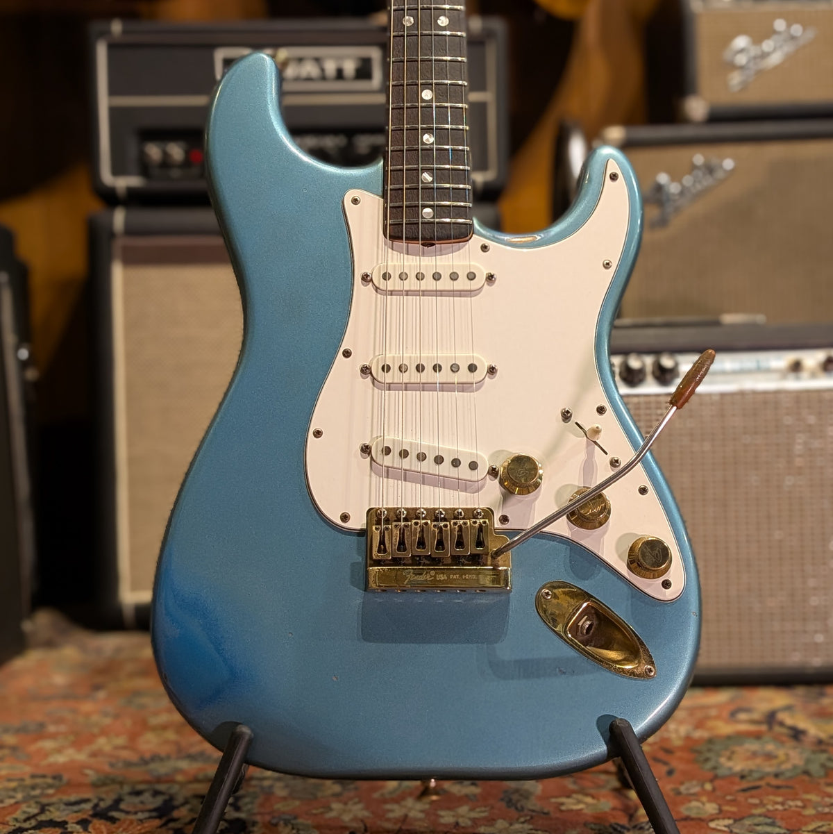 Fender The Strat with Rosewood Fretboard 1980 - 1982 - Lake Placid Blue