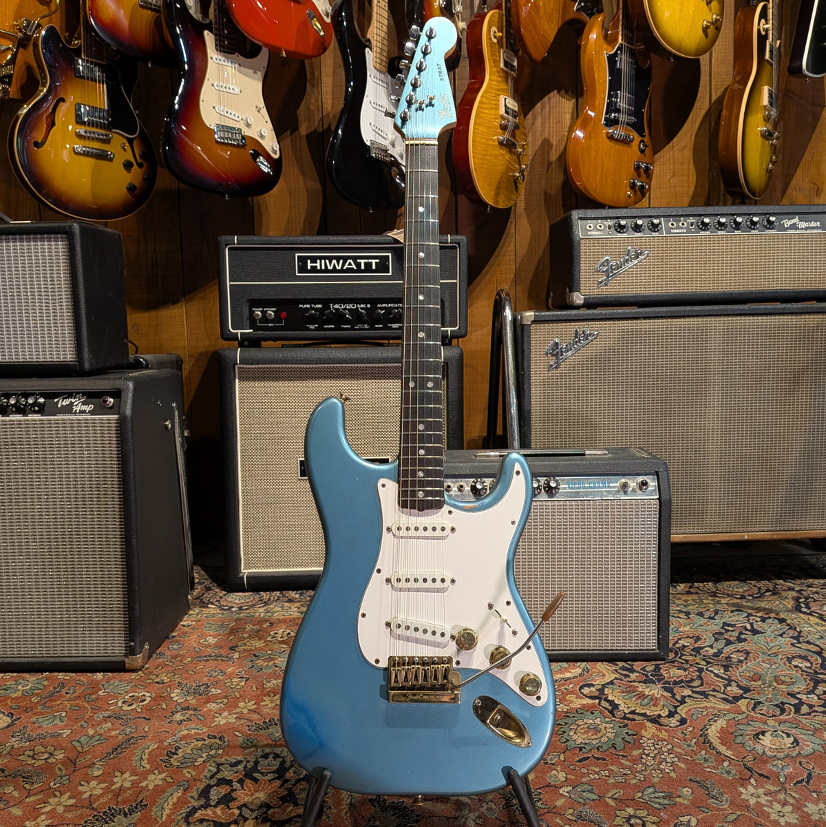 Fender The Strat with Rosewood Fretboard 1980 - 1982 - Lake Placid Blue