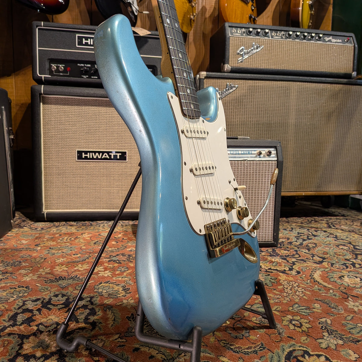 Fender The Strat with Rosewood Fretboard 1980 - 1982 - Lake Placid Blue