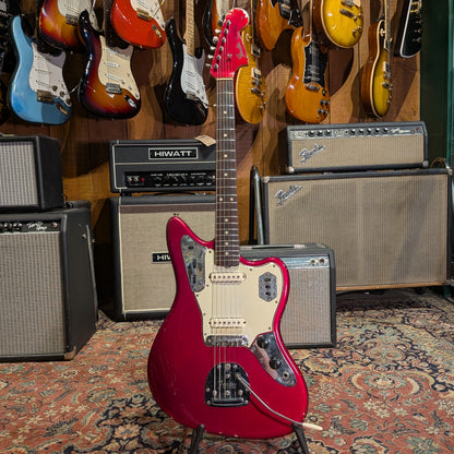 Fender Jaguar 1965 - Candy Apple Red with Matching Headstock
