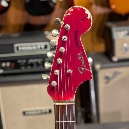 Fender Jaguar 1965 - Candy Apple Red with Matching Headstock