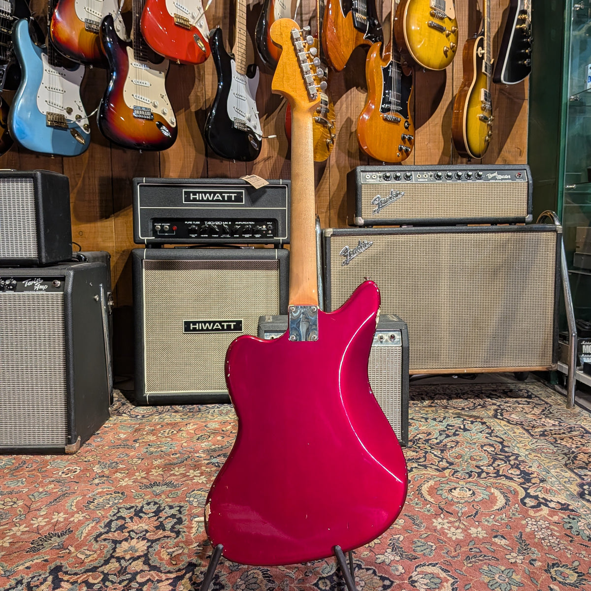 Fender Jaguar 1965 - Candy Apple Red with Matching Headstock