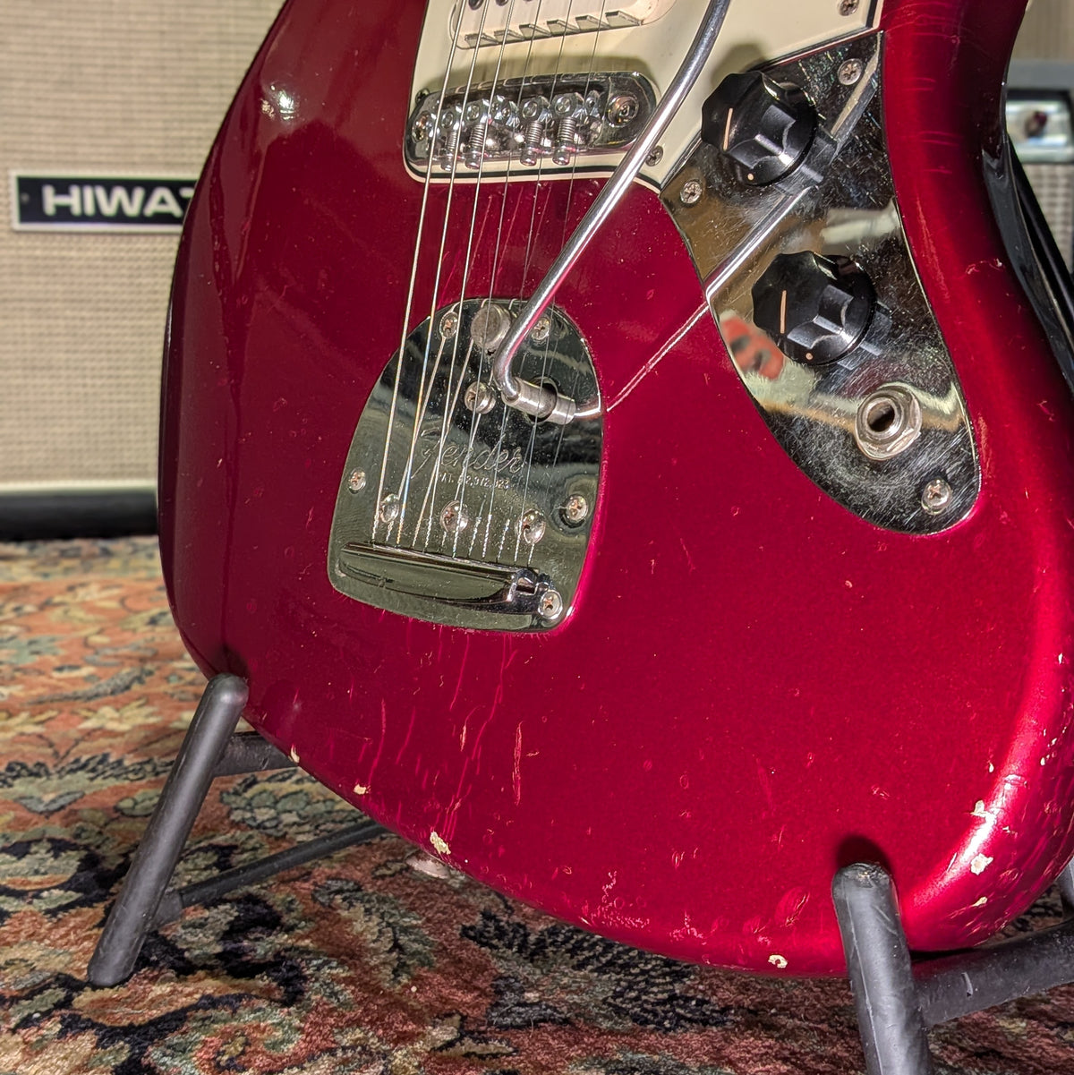 Fender Jaguar 1965 - Candy Apple Red with Matching Headstock