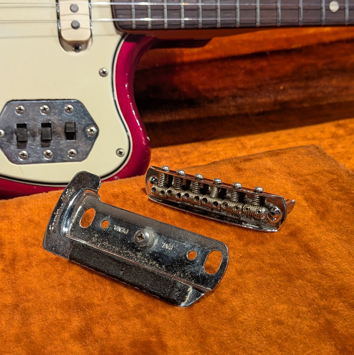 Fender Jaguar 1965 - Candy Apple Red with Matching Headstock