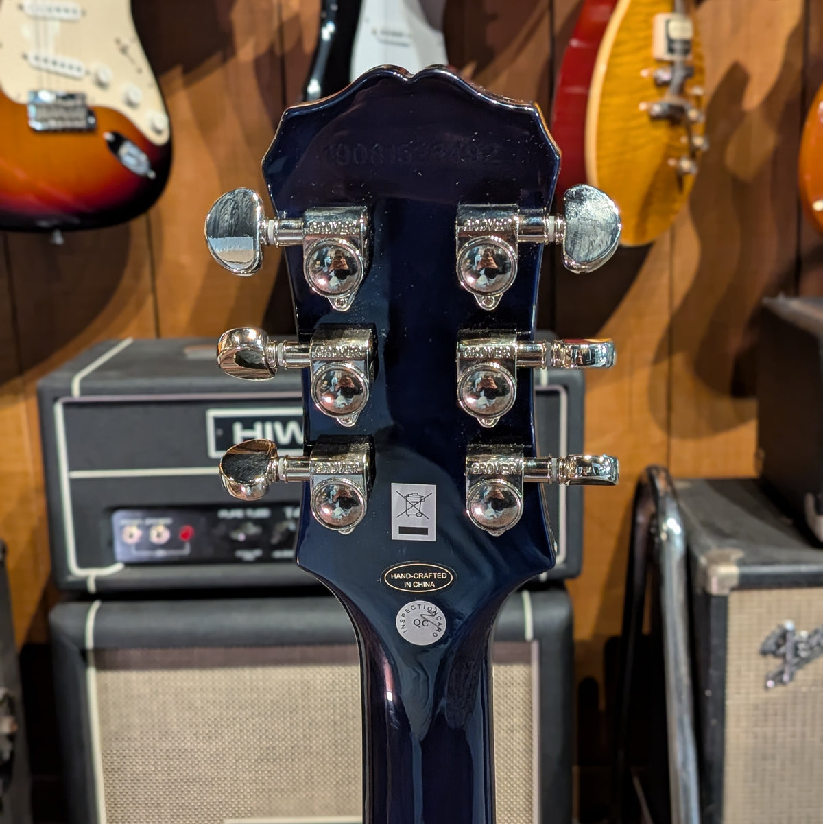 Epiphone Les Paul Standard Plus Top PRO 2019 - Translucent Blue