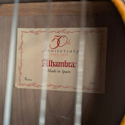 Alhambra Iberia Ziricote 50th Anniversary - Natural
