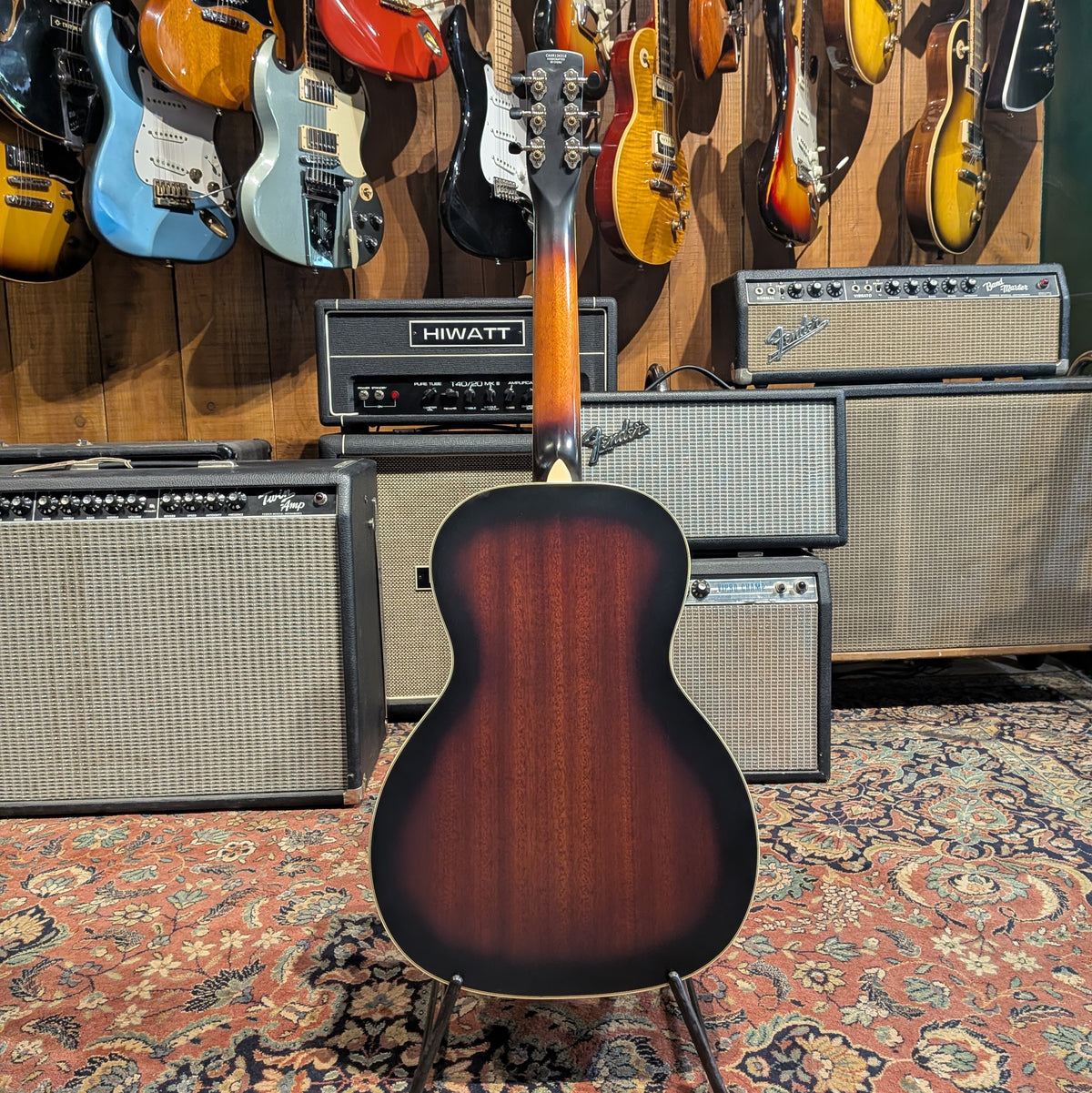 Gretsch G9240 Alligator Round-Neck Mahogany Body Biscuit Cone Resonator Guitar 2010s - 2-Color Sunburst