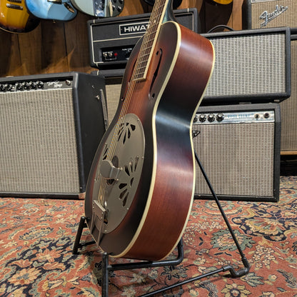 Gretsch G9240 Alligator Round-Neck Mahogany Body Biscuit Cone Resonator Guitar 2010s - 2-Color Sunburst