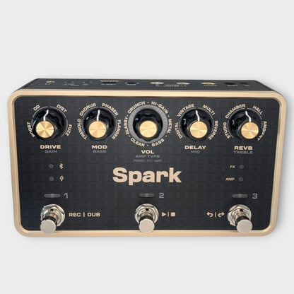 Positive Grid Spark Pedal 2026 - Present - Black / Gold