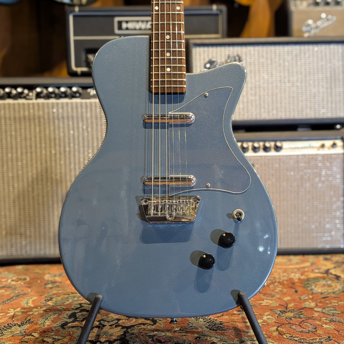 Danelectro 56 U-2 Pro Reissue - Metallic Blue