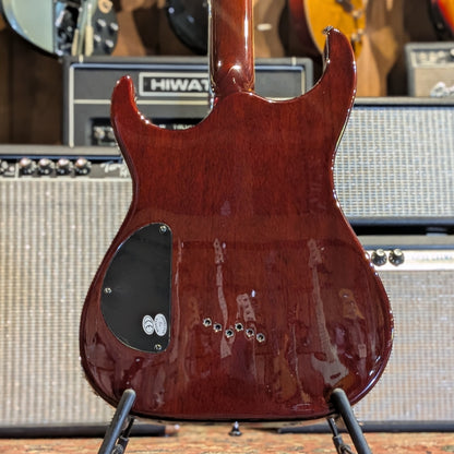 Washburn X-500 PROQ - Quilted Cognac Burst