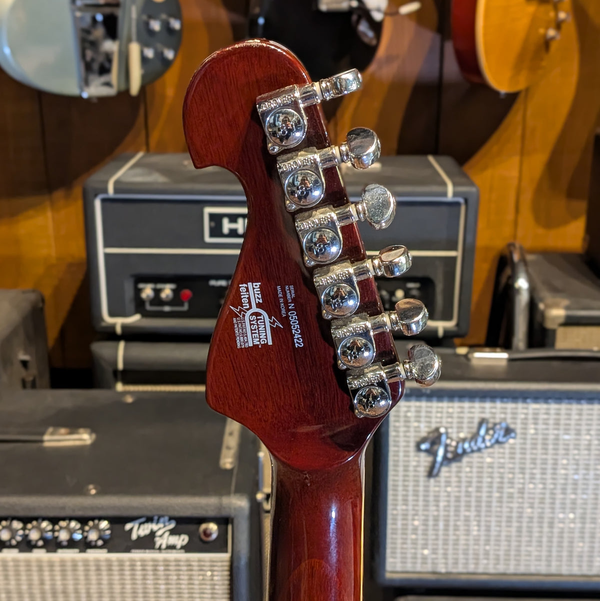 Washburn X-500 PROQ - Quilted Cognac Burst