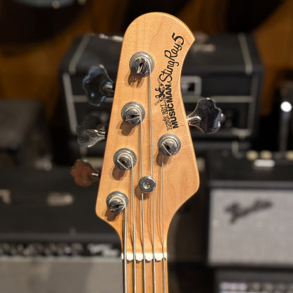 Ernie Ball Music Man StingRay 5 H with Maple Fretboard 2006 - Natural Gloss