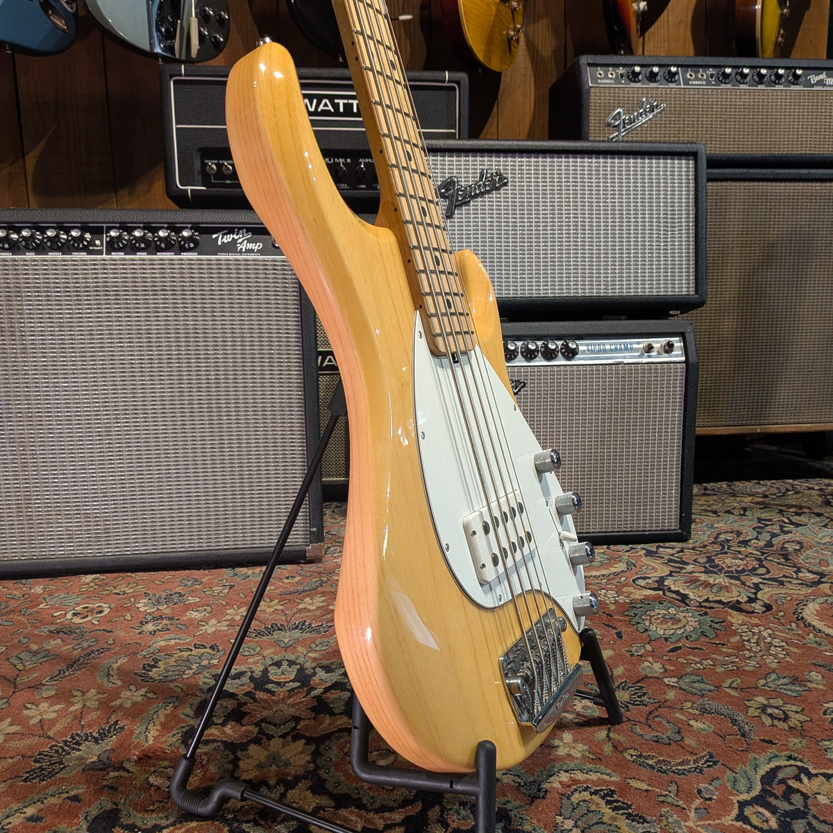 Ernie Ball Music Man StingRay 5 H with Maple Fretboard 2006 - Natural Gloss