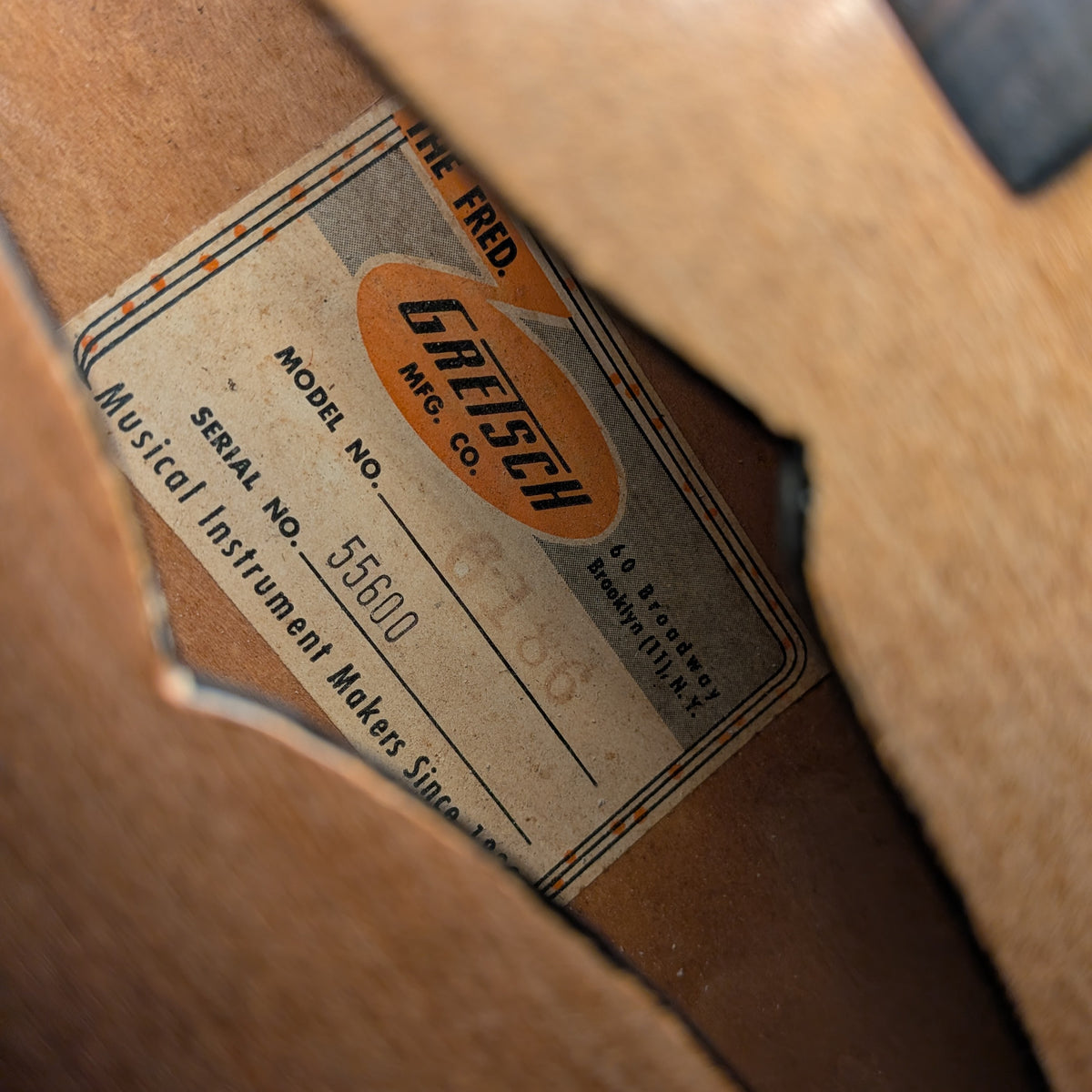 Gretsch 6186 Clipper 1963 - Sunburst