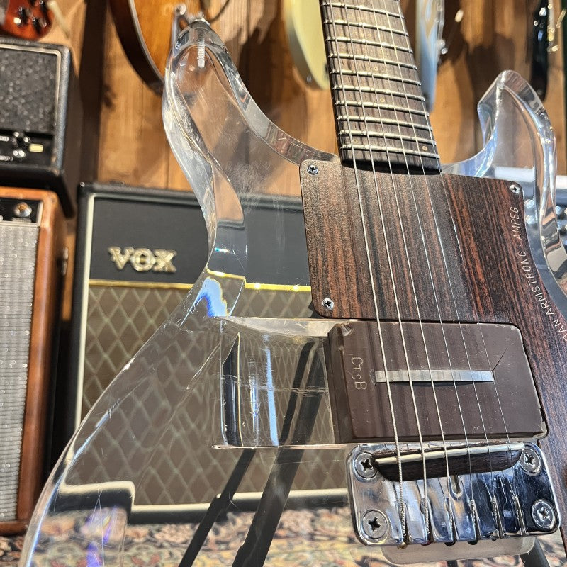 Ampeg Dan Armstrong Lucite Guitar 1970 - Clear