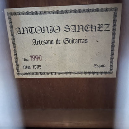 Antonio Sanchez Mod 1005 (1990) Spain
