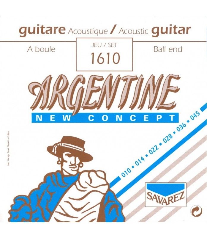 Argentine 1610 Jeu Extra Light À Boule