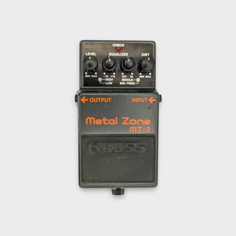 Boss MT-2 Metal Zone (Silver Label)