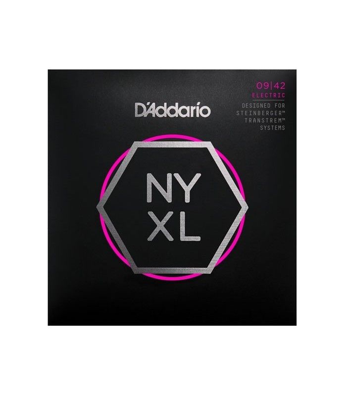 D'addario NYXL0942 Nickel Wound Steinberger Guitar, Super Light, 9-42