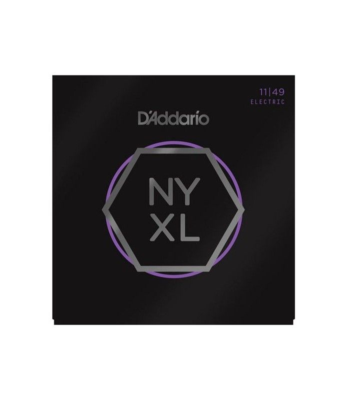 D'addario NYXL1149 Nickel Wound Electric Guitar Strings, Medium, 11-49
