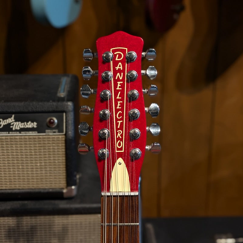 Danelectro 59M 12-String 2010s - Red Metallic