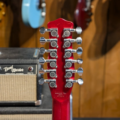 Danelectro 59M 12-String 2010s - Red Metallic