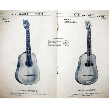 Di Mauro / Masspacher Hawaiian Guitar (1930/40) France
