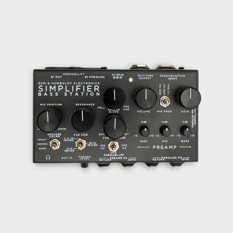 ベース DSM&HUMBOLDT SIMPLIFIER BASS STATION DSM Humboldt Simplifier Bass Station Preamp with Cab Sim