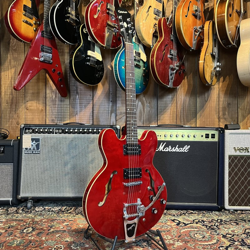 Epiphone The Dot Bigsby - Cherry – Le Shop Lyon