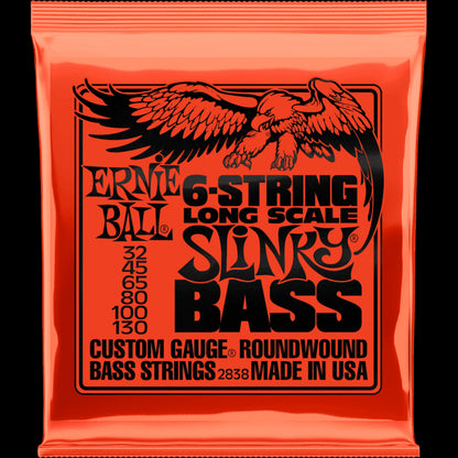 Ernie Ball Bass Slinky Long Scale 6 32/130