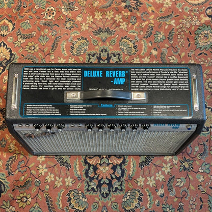 Fender '68 Custom Deluxe Reverb 2-Channel 22-Watt 1x12" Guitar Combo 2013 - Present - Black