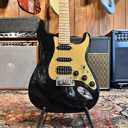 Fender American Deluxe Stratocaster HSS with Maple Fretboard 2009 - Montego Black