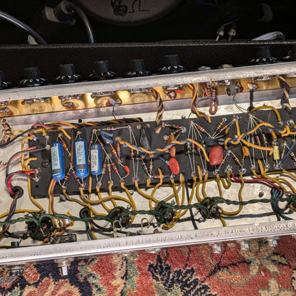 Fender Deluxe Reverb 2-Channel 22-Watt 1x12" Guitar Combo 1966 - Black Panel