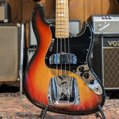Fender Jazz Bass with Maple Fretboard 1970 - 1974 - Sunburst