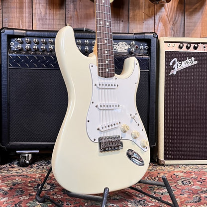 FENDER JIMI HENDRIX VOODOO STRATOCASTER 1997 OLYMPIC WHITE ROSEWOOD FRETBOARD