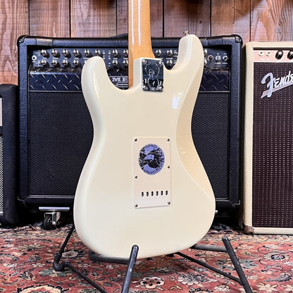 FENDER JIMI HENDRIX VOODOO STRATOCASTER 1997 OLYMPIC WHITE ROSEWOOD FRETBOARD