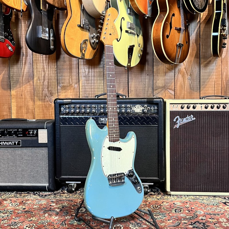 Fender Musicmaster II USA 1966 Daphne Blue – Le Shop Lyon