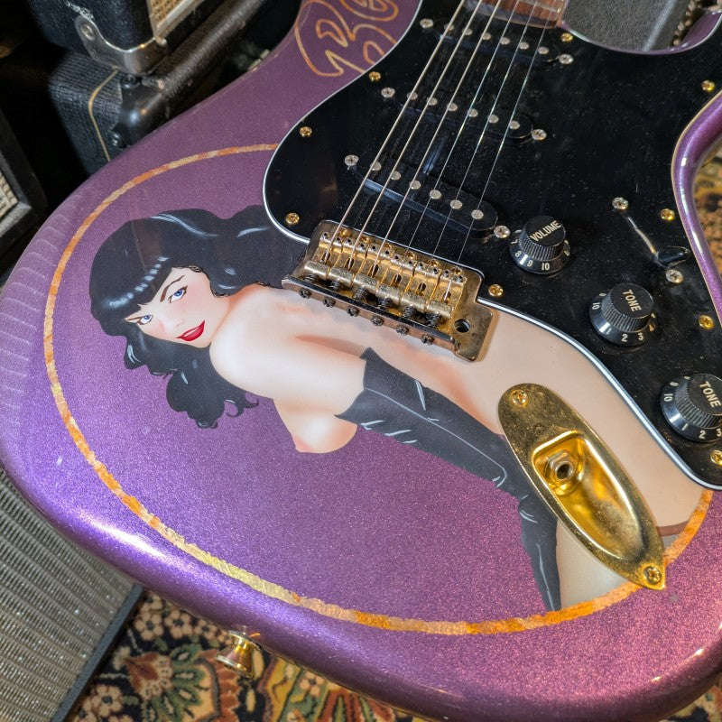 FENDER PARTCASTER STRATOCASTER PURPLE BETTIE