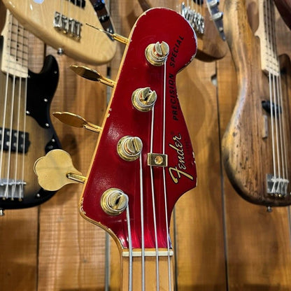 FENDER PRECISION SPECIAL CANDY APPLE RED (1982)