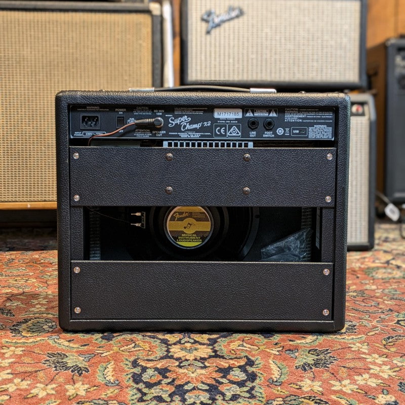 Fender Super Champ X2 2-Channel 15-Watt 1x10" Guitar Combo 2012 - 2021 - Black