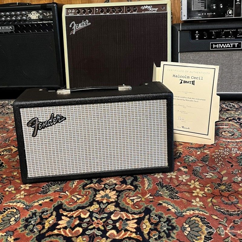 FENDER TUBE REVERB OWNED BY MALCOLM CECIL (1972) USA