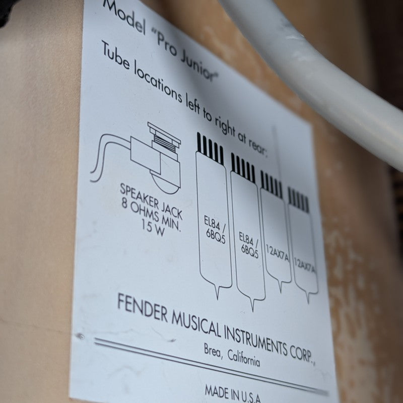 Fender WOODY PRO JUNIOR ASH CUSTOM SHOP